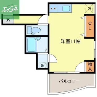 サン・アークビル【3階】の間取り