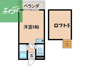 ヴィラ173【302号室】の間取り