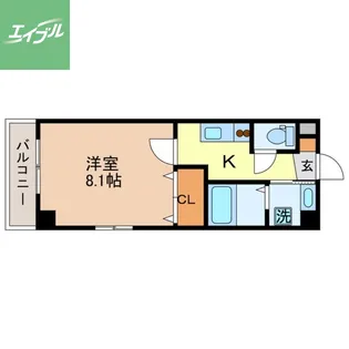 フリーデンST【2階】の間取り