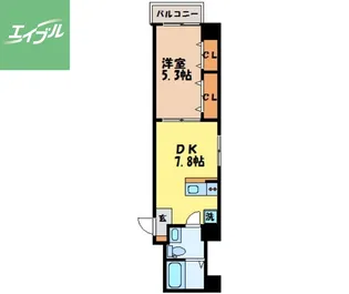 アミティの森【4階】の間取り