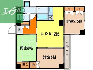 3LDKの間取り画像