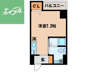 Two Living【2階】の間取り