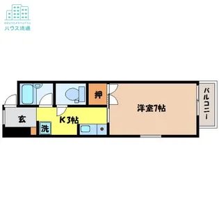 アーバンプレイス【3階】の間取り