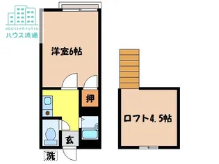 アネックス・サカイ【207号室】の間取り