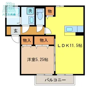 ウィルモアK・T【2階】の間取り