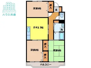 コーポNEW【1階】の間取り