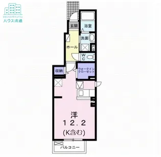 リバープレイン八天Ⅰ【1階】の間取り