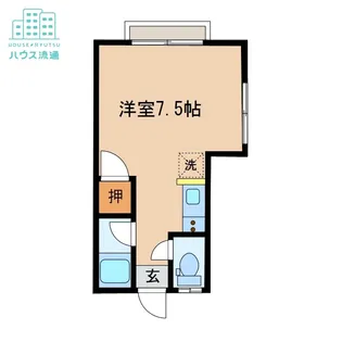 クリスティハウス【205号室】の間取り