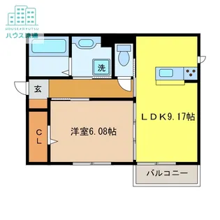 コンフォートたらみD【1階】の間取り