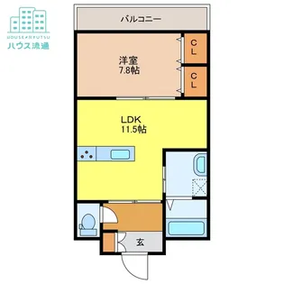 エスポワール長野【7階】の間取り