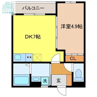 Residence戸石【302号室】の間取り