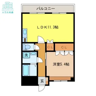 コール・フェリーチェ【2階】の間取り