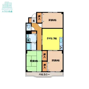 コーポNEW【1階】の間取り