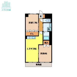 リバーサイド ヴィラ【1階】の間取り