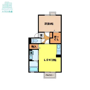 クラリティ【1階】の間取り