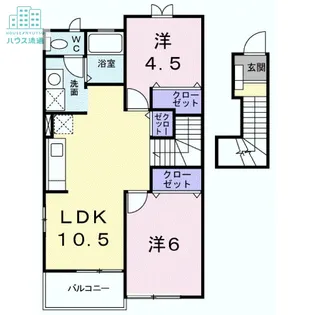 ミリオネア ラブリー【2階】の間取り