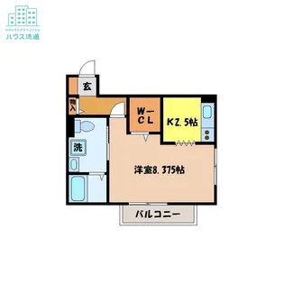 エスポアール【1階】の間取り