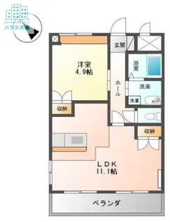 アルカンシエル【1階】の間取り