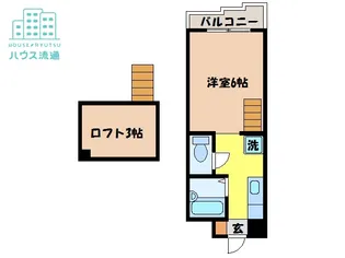 フェニックスガーデン【311号室】の間取り