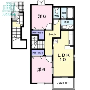 ヴィオラ レジデンスA【2階】の間取り