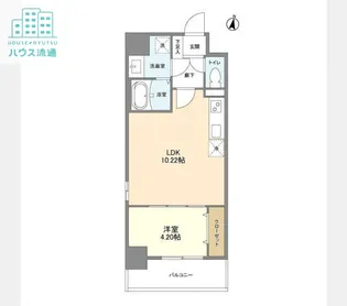 ルーカス長崎諫早Ⅱ【510号室】の間取り