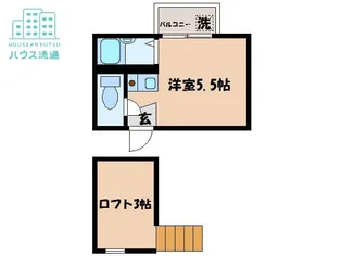 アネックス・サカイ【202号室】の間取り