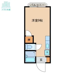 コーポ田中【202号室】の間取り