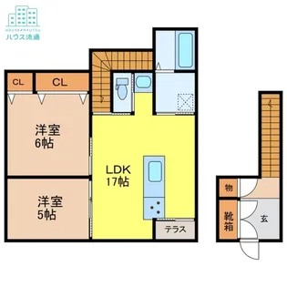 サニーヒルFUKUDA【2階】の間取り