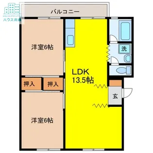グラン・メゾン界【204号室】の間取り