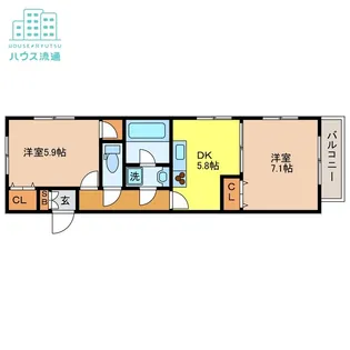 プラネット3【2階】の間取り