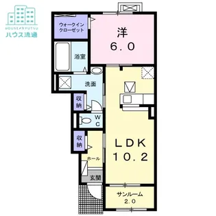 LUTAN Ⅰ【1階】の間取り