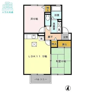 ANNEX31 XⅠ【1階】の間取り