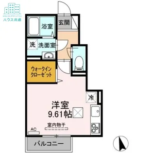 ウィットPSI【1階】の間取り