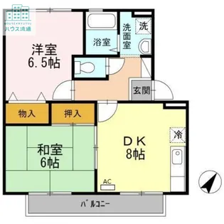 セジュールナガイ【2階】の間取り