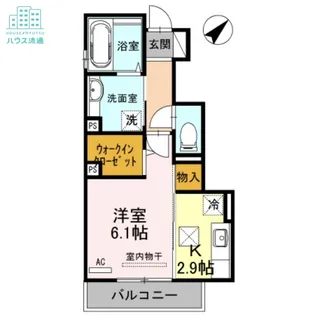 TRANQUIL【1階】の間取り