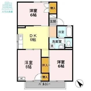 プレジール坂口 A棟【2階】の間取り
