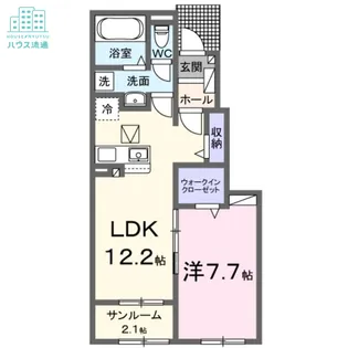 コンフィーエⅡ【1階】の間取り