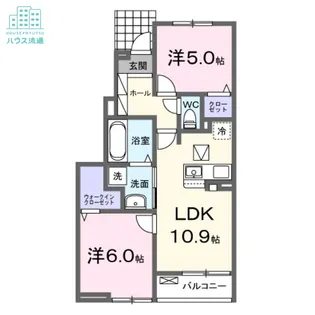 コンフィーエⅢ【1階】の間取り