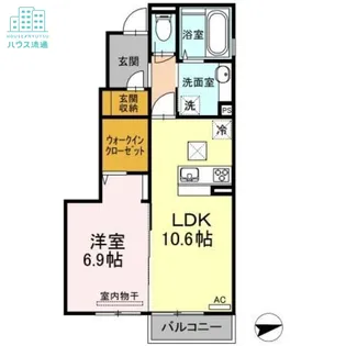 M・フィールド【1階】の間取り