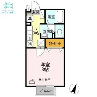 ミレニアムスクウェア A棟【1階】の間取り