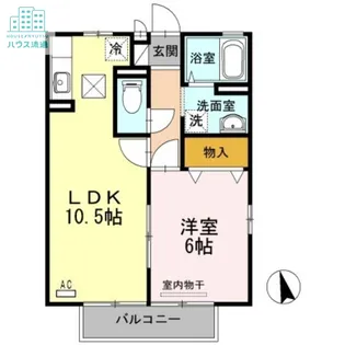 オリエンタルM【1階】の間取り