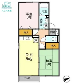 ヴィラージュ田中【2階】の間取り