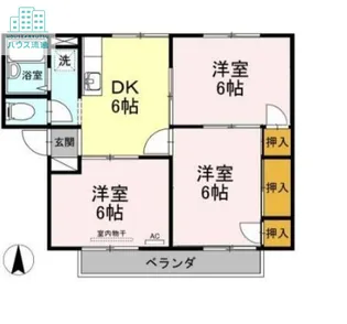 エレガンスレピュート【2階】の間取り