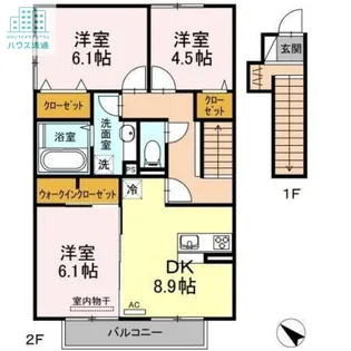 イストワールFⅢ【2階】の間取り