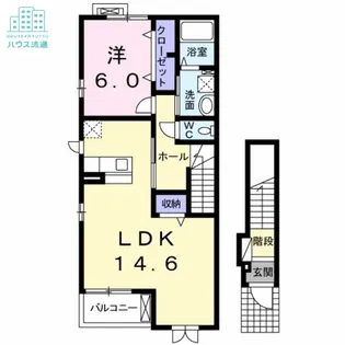 ボンヌール諏訪【2階】の間取り