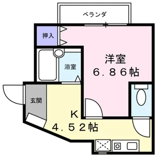 アーミテージ【1階】の間取り