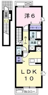 エレガンテ カーサ【2階】の間取り