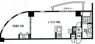 ラヴィッサン【2階】の間取り
