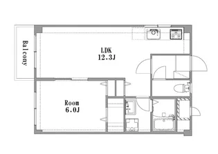 ファミール藤が丘【101号室】の間取り