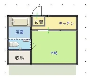 コーポみどり【202号室】の間取り